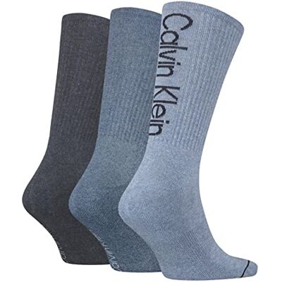 Calvin Herr Crew Athleisure strumpa 1 (förpackning med 3), Marinblått Xsp, one size Calvin Herr Crew Athleisure strumpa 1 (förpackning med 3), Marinblått Xsp, one size