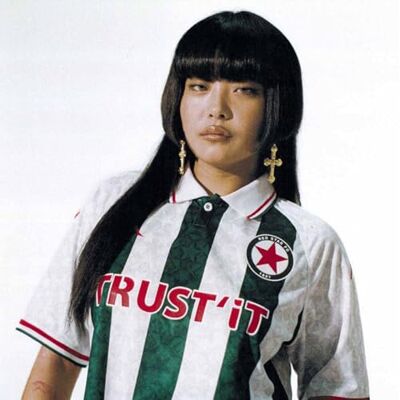 Kappa Kombat Heritage Red Star fotbollströja blandad Kappa Kombat Heritage Red Star fotbollströja blandad