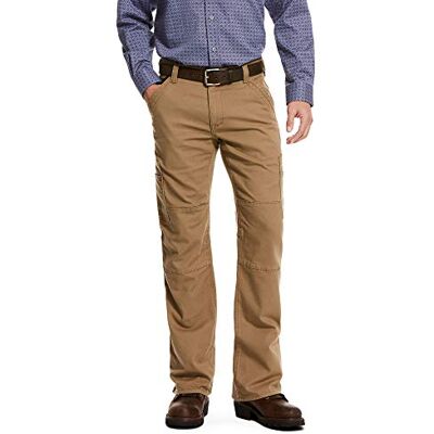 ARIAT Men’s Flame Resistant M5 Cordura Stretch DuraLight Canvas Stackable Straight Leg Pant Field Khaki ARIAT Men’s Flame Resistant M5 Cordura Stretch DuraLight Canvas Stackable Straight Leg Pant Field Khaki