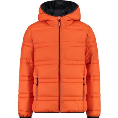 CMP Barnjacka med fast huva unisex barn och pojkar, orange, 176 CMP Barnjacka med fast huva unisex barn och pojkar, orange, 176