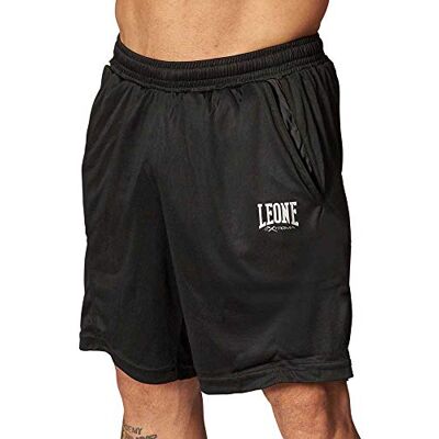 LEONE 1947 , Logo Shorts, Svart, XL, ABX112 LEONE 1947 , Logo Shorts, Svart, XL, ABX112