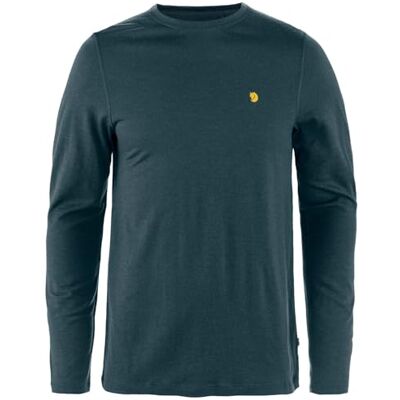 Fjällräven Bergsdagar för män Merino 190 LS M Baselayer, Mountain Blue, XS, Mountain Blue, XS Fjällräven Bergsdagar för män Merino 190 LS M Baselayer, Mountain Blue, XS, Mountain Blue, XS