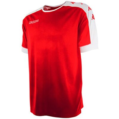 Kappa Tanis SS Act Jersey, unisex vuxna, unisex – vuxna, TANIS JERSEY SS, röd Kappa Tanis SS Act Jersey, unisex vuxna, unisex – vuxna, TANIS JERSEY SS, röd
