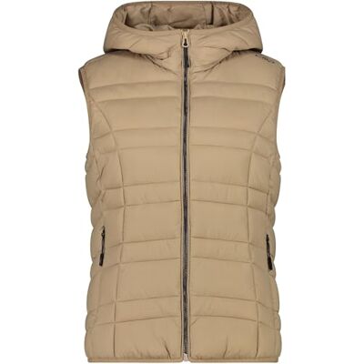 CMP Damväst i nylon med fast huva väst dam CMP Damväst i nylon med fast huva väst dam