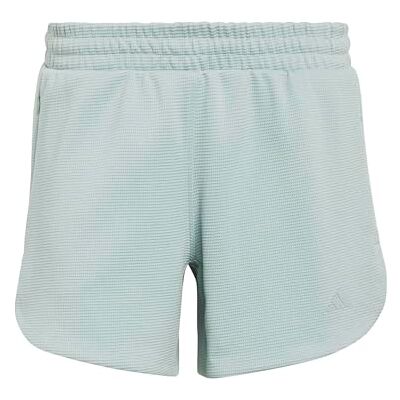 adidas Kobiety Pacer Workout Waffle Shorts, Wonder Sage, XL adidas Kobiety Pacer Workout Waffle Shorts, Wonder Sage, XL