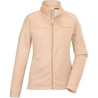 Killtec dam kofta fleecejacka/fleecejacka med ståkrage KOS 90 WMN FLC JCKT, honey orange, 50, 42798-000 Killtec dam kofta fleecejacka/fleecejacka med ståkrage KOS 90 WMN FLC JCKT, honey orange, 50, 42798-000