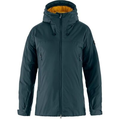Fjällräven Damer bergdagar 130 isolering Jkt W, berg blå/svart gul, S, Mountain blå/Mustard Yellow, S Fjällräven Damer bergdagar 130 isolering Jkt W, berg blå/svart gul, S, Mountain blå/Mustard Yellow, S