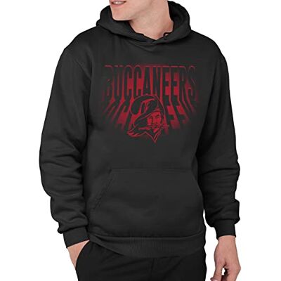 Junk Food unisex NFL team spotlight huvtröja tröja med huva, Tampa Bay Buccaneers – svart, XL Junk Food unisex NFL team spotlight huvtröja tröja med huva, Tampa Bay Buccaneers – svart, XL