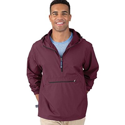 Charles River Apparel Vindjacka, dam, Rödbrun, M Charles River Apparel Vindjacka, dam, Rödbrun, M