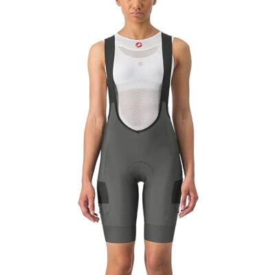 CASTELLI Obegränsad Cargo W Bibshort, Shorts för kvinnor CASTELLI Obegränsad Cargo W Bibshort, Shorts för kvinnor