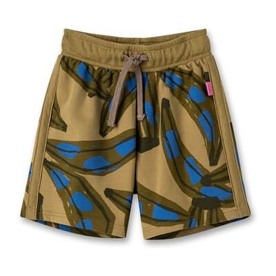 Sanetta Barn pojkar shorts korta byxor sweatshorts ekologisk bomull, Varm oliv, 104 cm Sanetta Barn pojkar shorts korta byxor sweatshorts ekologisk bomull, Varm oliv, 104 cm