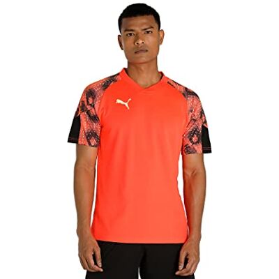 PUMA Enkel WC-tröja för män, Fiery Coral Black, XS, Fiery Coral Svart, XS PUMA Enkel WC-tröja för män, Fiery Coral Black, XS, Fiery Coral Svart, XS
