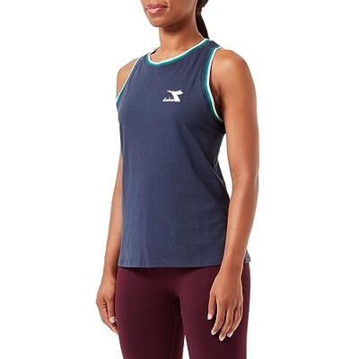 Diadora Dam L. Tank TWEENER, klassisk marinblå, XXL, klassisk marinblå, XXL Diadora Dam L. Tank TWEENER, klassisk marinblå, XXL, klassisk marinblå, XXL