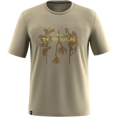 Salewa Eagle Nature T-shirt M, Quicksand, S Salewa Eagle Nature T-shirt M, Quicksand, S