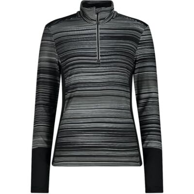 CMP Woman Sweat Nero-Antracite CMP Woman Sweat Nero-Antracite