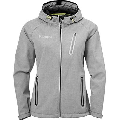 Kempa Damkärna 2.0 softshell jacka damer, mörkgrå melange, XL Kempa Damkärna 2.0 softshell jacka damer, mörkgrå melange, XL