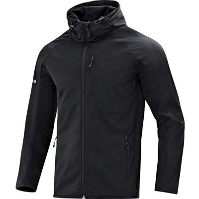 JAKO Softshelljacka för män softshell-jackor, svart, S JAKO Softshelljacka för män softshell-jackor, svart, S