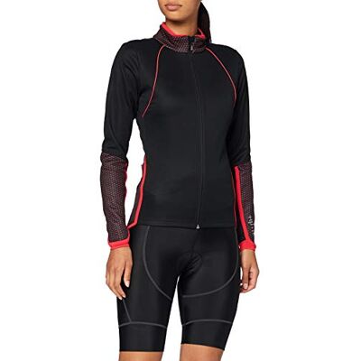 rh+ zero ICD0603 90ES, Kvinnors Bike Jacket Kvinnor, Svart/Psycho Red, s rh+ zero ICD0603 90ES, Kvinnors Bike Jacket Kvinnor, Svart/Psycho Red, s