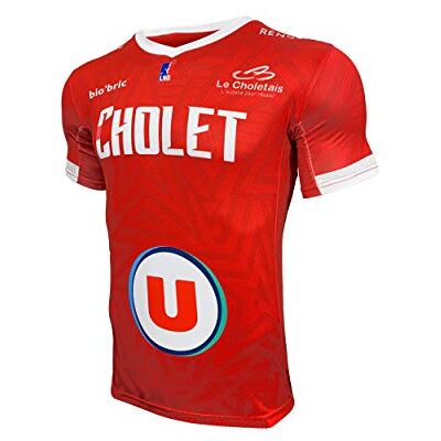 Cholet Officiell trikå för urval, 2019–2020 basket, unisex XXL röd Cholet Officiell trikå för urval, 2019–2020 basket, unisex XXL röd