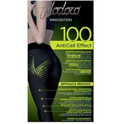 FILODORO PANTY ANTICELL EFFECT 100, 1501 Svart, 05, svart, XL FILODORO PANTY ANTICELL EFFECT 100, 1501 Svart, 05, svart, XL