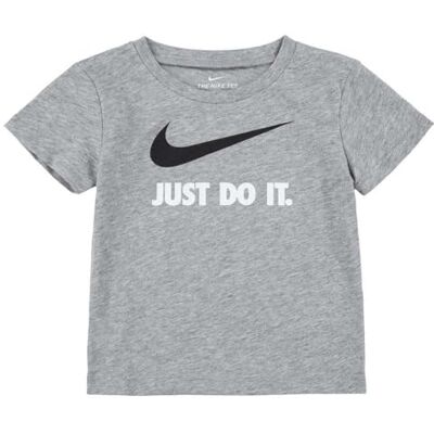 NIKE NKB Swoosh barn kortärmad T-shirt mörkgrå NIKE NKB Swoosh barn kortärmad T-shirt mörkgrå