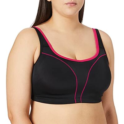 Susa Move BH för kvinnor, Svart, rosa, 70C Susa Move BH för kvinnor, Svart, rosa, 70C