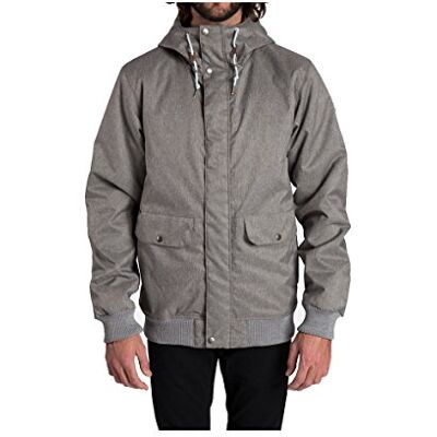 BILLABONG Regnig dag herrjacka, herr grey Grey Heather FR: M (manufacturer's size: M) BILLABONG Regnig dag herrjacka, herr grey Grey Heather FR: M (manufacturer's size: M)