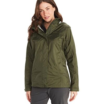 Marmot Kvinnor Wm's PreCip Eco Jacket, Vattentät regnjacka, vindtät regnrock, andningsaktiv, vikbar Hardshell Windbreaker, ideal vid cykling och vandring, Nori, XL Marmot Kvinnor Wm's PreCip Eco Jacket, Vattentät regnjacka, vindtät regnrock, andningsaktiv, vikbar Hardshell Windbreaker, ideal vid cykling och vandring, Nori, XL