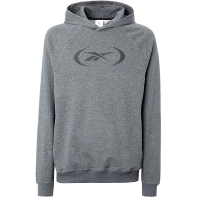 Reebok basketjacka för män, Mörk ljung grå, L Reebok basketjacka för män, Mörk ljung grå, L