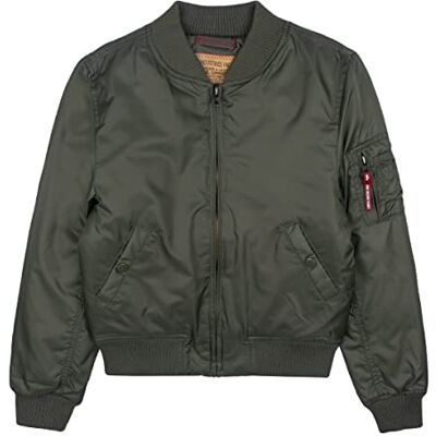Alpha Industries MA-1 VF 59 Bomberjacka för barn Sage-Green Alpha Industries MA-1 VF 59 Bomberjacka för barn Sage-Green