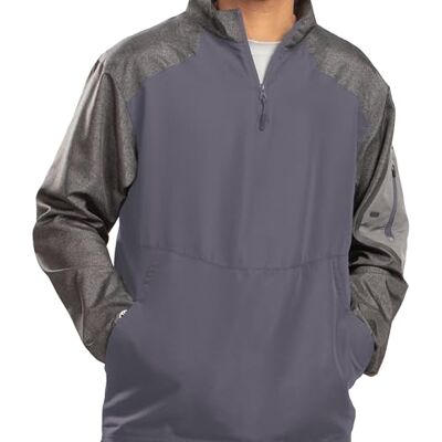 Holloway Sportswear Holloway Raiders Pullover Quarter Zip Golf & Running Sweatshirt: Lightweight Athletic Performance, Carbn Prt/Grpht, X-Large Holloway Sportswear Holloway Raiders Pullover Quarter Zip Golf & Running Sweatshirt: Lightweight Athletic Performance, Carbn Prt/Grpht, X-Large