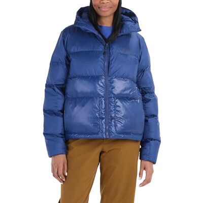Marmot Kvinnor Wm'S Guides Down Hoody, Vatten- Och Vindtät Gore-Tex Regnjacka, Andningsaktiv Och Idealisk För Cykling Samt Som Vår- Och Höstjacka, Twilight Blue, XL Marmot Kvinnor Wm'S Guides Down Hoody, Vatten- Och Vindtät Gore-Tex Regnjacka, Andningsaktiv Och Idealisk För Cykling Samt Som Vår- Och Höstjacka, Twilight Blue, XL