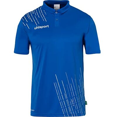 uhlsport Sportpolo för pojkar, azurblå/vit, 152 cm uhlsport Sportpolo för pojkar, azurblå/vit, 152 cm