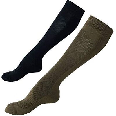 Mil-Tec Coolmax blandad strumpa, Oliv, 48 EU Mil-Tec Coolmax blandad strumpa, Oliv, 48 EU