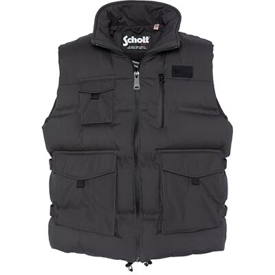 Schott NYC ISHAKV Jacket Antracit XXL, Antracit, One size Schott NYC ISHAKV Jacket Antracit XXL, Antracit, One size