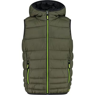 CMP Nylon barnväst med fast huva väst unisex barn och tonåringar CMP Nylon barnväst med fast huva väst unisex barn och tonåringar