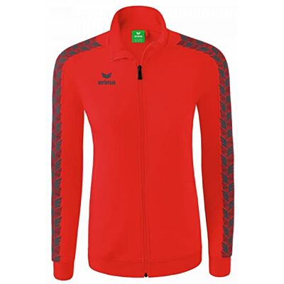 Erima dam Essential Team Tracktop Jacka (2032214), röd/slate grey, 40 Erima dam Essential Team Tracktop Jacka (2032214), röd/slate grey, 40