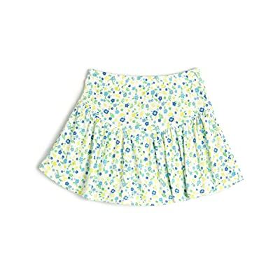 Koton Girls's Skort blomma tryckt elastisk midja ribbad shorts, Grön design (7 d8), 9-10 Jahre Koton Girls's Skort blomma tryckt elastisk midja ribbad shorts, Grön design (7 d8), 9-10 Jahre