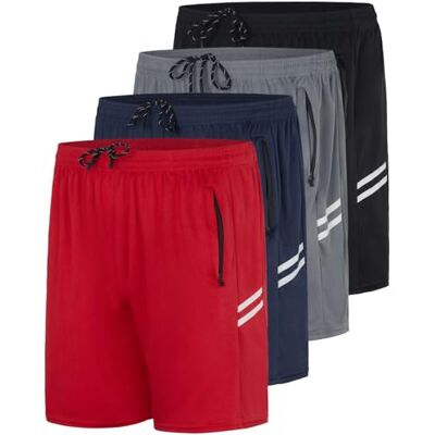 Real Essentials 3-pack: Kortärmad pikétröja för män, Active Athletic Performance, klassisk passform, Set 8, S Real Essentials 3-pack: Kortärmad pikétröja för män, Active Athletic Performance, klassisk passform, Set 8, S