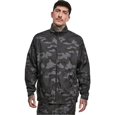Urban Classics Herr Camo Track Jacka Sport, Flerfärgad (Darkcamo 00707), M Urban Classics Herr Camo Track Jacka Sport, Flerfärgad (Darkcamo 00707), M
