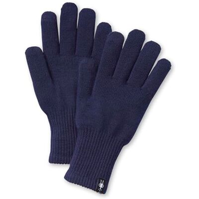 Smartwool Unisex Liner Handskar, Deep Navy, M Smartwool Unisex Liner Handskar, Deep Navy, M