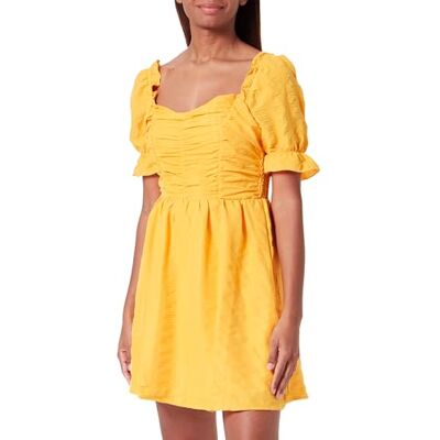 caneva Dam off-shoulder miniklänning 19323127-CA02, orange, S, apelsin, S caneva Dam off-shoulder miniklänning 19323127-CA02, orange, S, apelsin, S