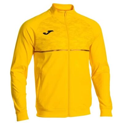 Joma Långärmad sportjacka för män, XS–3XL, andningsbar, med sidfickor, perfekt för löpning och träning, Record III Joma Långärmad sportjacka för män, XS–3XL, andningsbar, med sidfickor, perfekt för löpning och träning, Record III