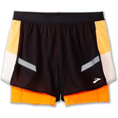 Brooks Run Visible 4" 2in1 Short 2.0, damshorts Brooks Run Visible 4" 2in1 Short 2.0, damshorts