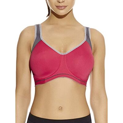Freya Active Sonic AA4892 W Underwired Moulded Sports Bra - Varm Karmosinrot Freya Active Sonic AA4892 W Underwired Moulded Sports Bra - Varm Karmosinrot