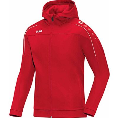 JAKO herr Classico Basic-huvtröja röd Large JAKO herr Classico Basic-huvtröja röd Large