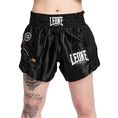 LEONE 1947 Leone1947 flagga Kick-thailändska shorts S LEONE 1947 Leone1947 flagga Kick-thailändska shorts S