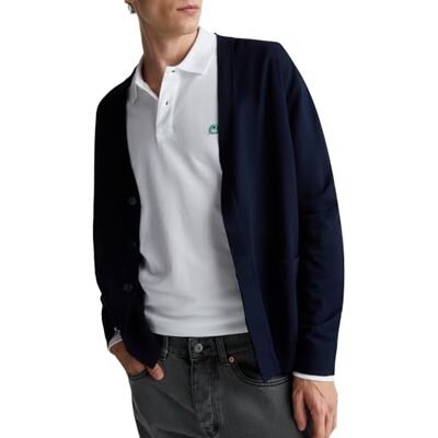 United cardigan tröja herr, Blå, XL United cardigan tröja herr, Blå, XL