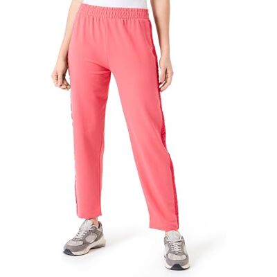 Koton dam hög midja elastisk midja randig detalj sweatpants, Fushia (301), M Koton dam hög midja elastisk midja randig detalj sweatpants, Fushia (301), M