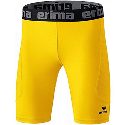 Erima unisex vuxen Elemental Korta tights funktionsunderkläder (2290708), gul, L Erima unisex vuxen Elemental Korta tights funktionsunderkläder (2290708), gul, L